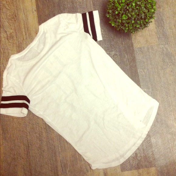 Pink by Victoria's Secret gold sequins t-s… - Picture 2 of 5